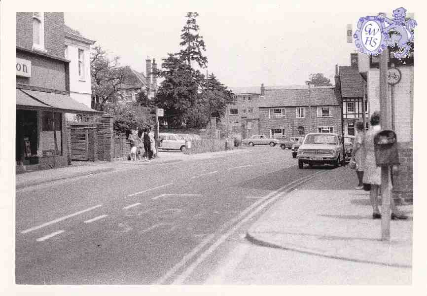 26-372 Bell Street Wigston Magna looking towards Bull Head Street 13 June 1973