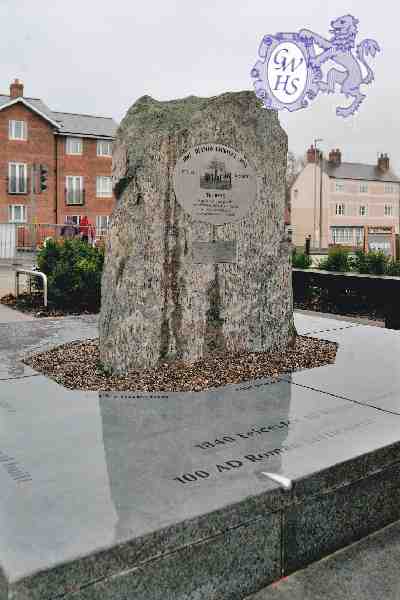 29-651 Diamon Jubilee Stone in Bell Street Wigston Magna 2012