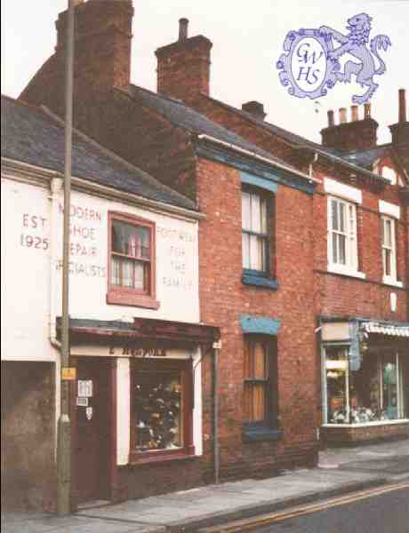 30-748 We got our shoes mended at Holyoak's in Bell Street but would only look in Dalby's shop window next door