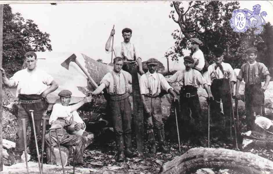 6-88 Leicestershire Wood-cutters Blaby c 1930