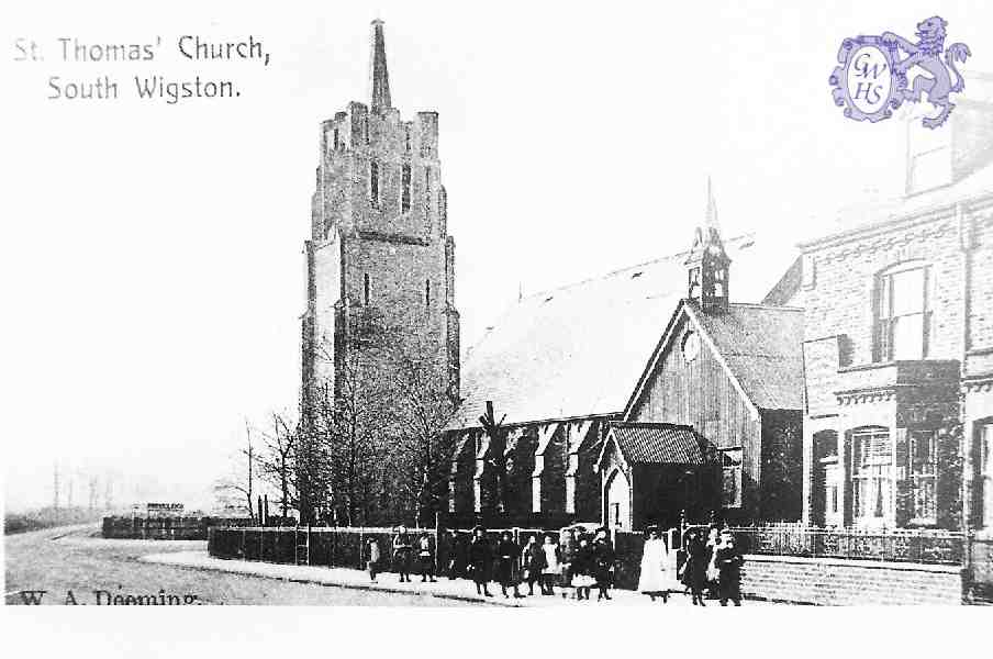 24-124 St Thomas' Church Blaby Road South Wigston c 1910