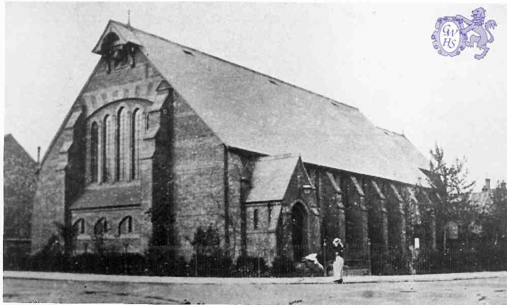 24-126 St Thomass Church Blaby Road South Wigston before the brick tower was built