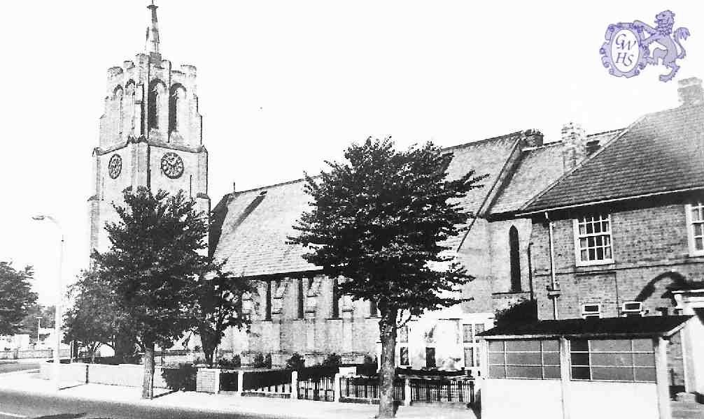 24-127 St Thomas' Church Blaby Road South Wigston after the old tin church was demolished