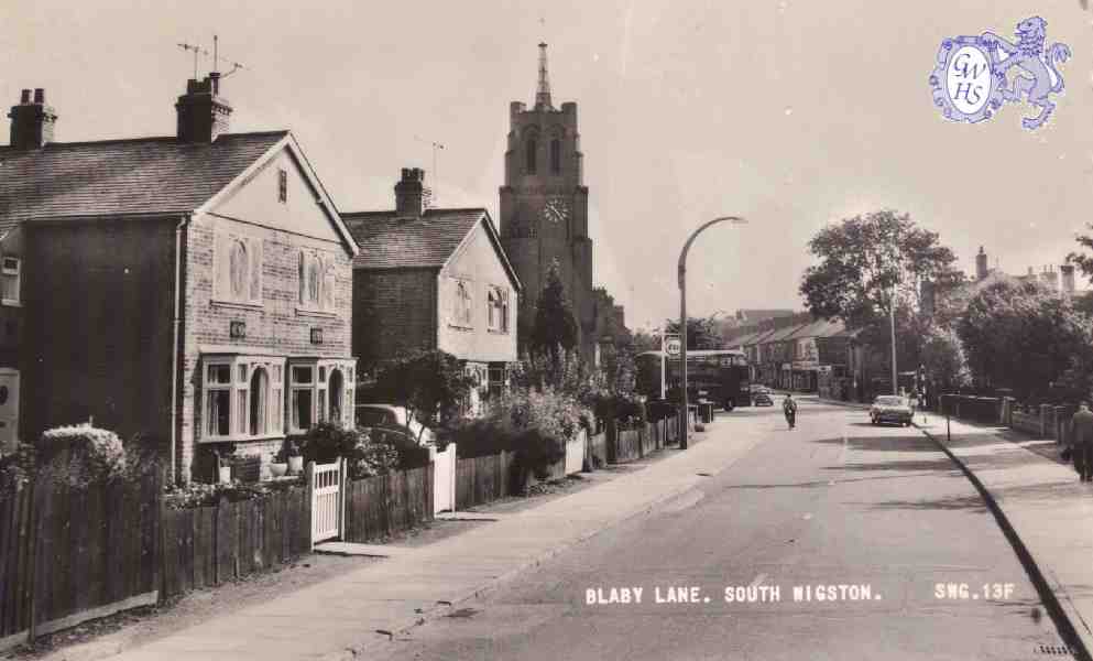 25-031 Blaby Lane South Wigston c 1960