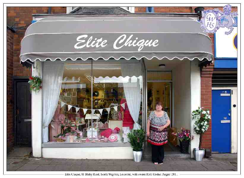 29-188 Elite Chique 81 Blaby Road South Wigston 2011