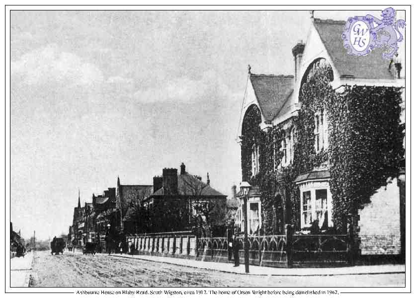 29-278 Ashbourne House Blaby Road South Wigston c 1912