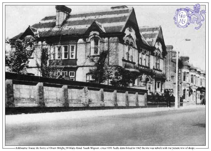 29-279 Ashbourne House Blaby Road South Wigston c 1912