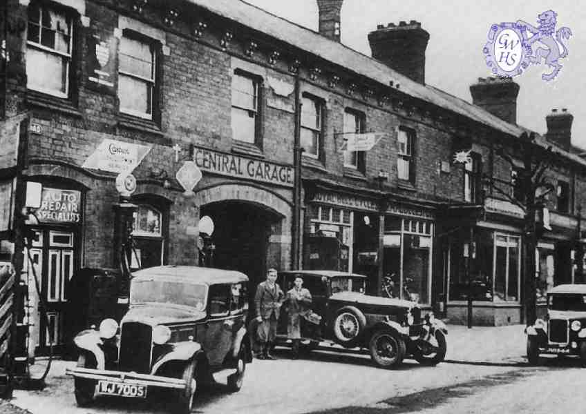 29-285 Huddleston Garage Blaby Road South Wigston c 1933