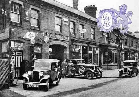 7-6 Huddleston's Central Garage Blaby Road South Wigston1933