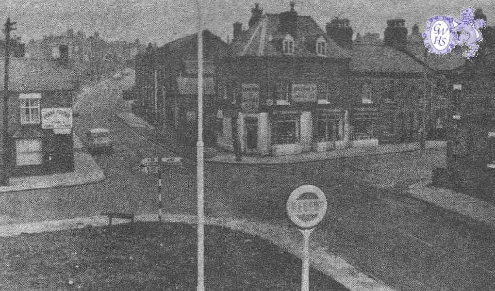 22-474 Cross Road at Newton Lane, Bull Head Street and Moat Street Wigston Magna 1966 