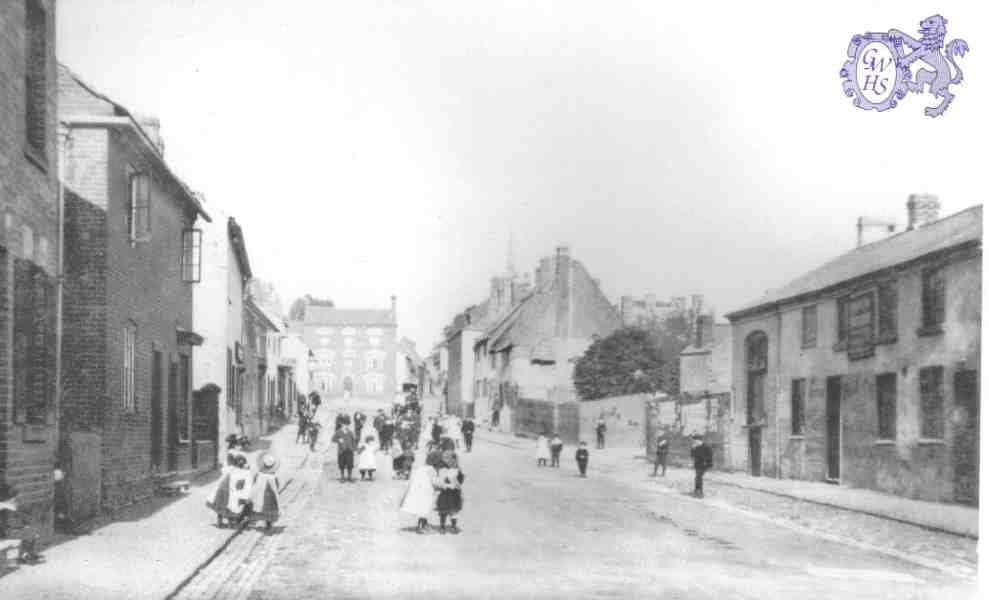 23-003 Bull Head Street looking towards Travellers Rest 1906  Wigston Magna