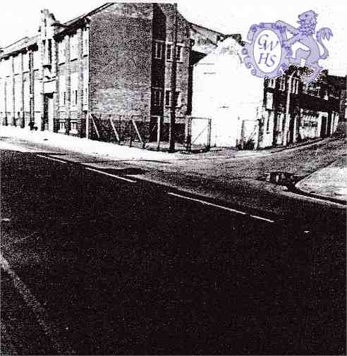 26-321 Group of 3 FWK's factories corner of Bull Head Street and Spa Lane circa 1950