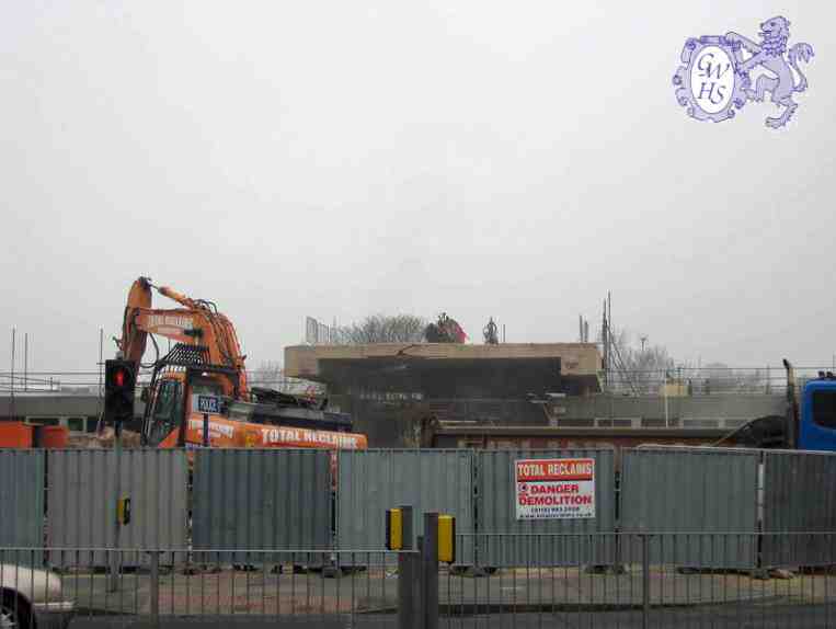 32-280 Demolition of The Police Station in Bull Head Street Wigston Magna 2012