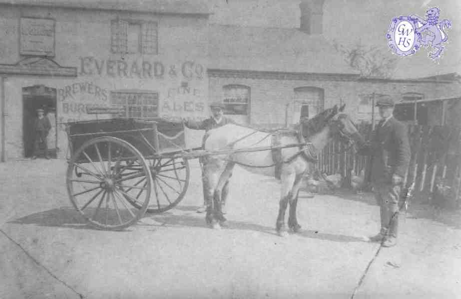 8-66b Horse & Trumpet - Nag & Bugle - Bull Head Street Wigston Magna 1900