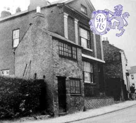 8-84a Snowden's Needle Shop Bull Head Street Wigston Magna 1960 - larger building former British school