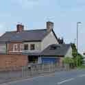 19-436 house in Bull Head Street Wigston Magna with Gargoyl on roof May 2012