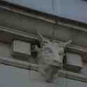 23-879 The Bull Logo on the Kings Centre Building on Bull Head Street Wigston Magna 2014