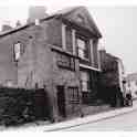 8-84 Snowden's Needle Shop Bull Head Street Wigston Magna 1960 - larger building former British school