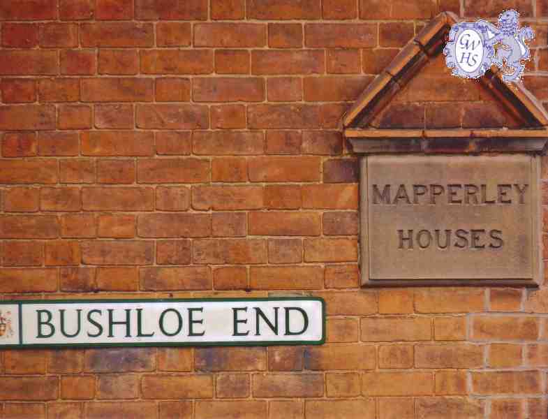 16-001 Bushloe End Road Sign and Mapperley House Plaque - 4 Bushloe End 2011