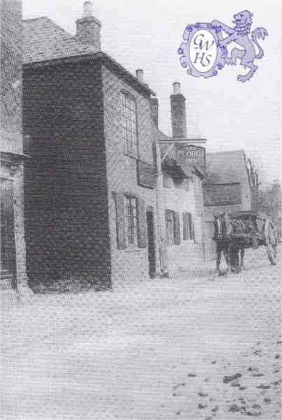 19-002 Plough Inn Bushloe End  Wigston Magna circa 1900