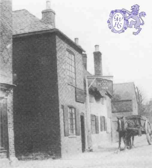 19-002a Plough Inn Bushloe End  Wigston Magna circa 1900