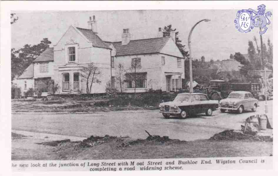 8-114 Junction of Bushloe End - Moat Street and Long Street Wigston Magna