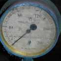 23-856 Pressure Gauge from the Old Shoe Factory on Canal Street South Wigston