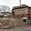 35-220 W A Atkinsons Canal Street South Wigston during demolition