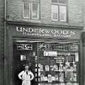 35-594a Underwoods Hairdressers Canal Street c 1929 demolished to build the South Leicesters College