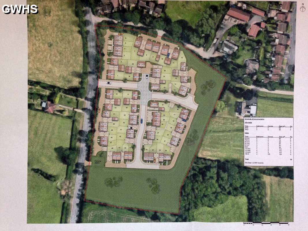 32-471 New Houses being built at the corner of Cooks Lane Wigston Magna 2017