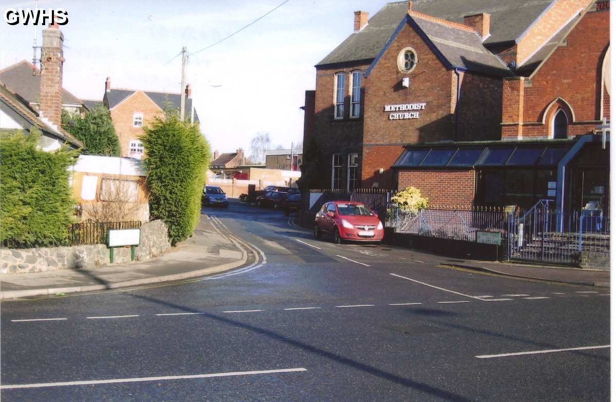 19-233 Cross Street Wigston Magna being part of the old road around the Village Green 2012