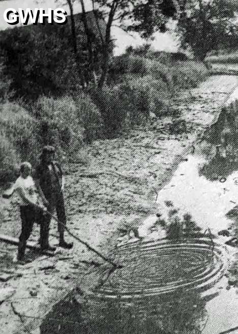 35-447 Crow Mill canal in drought of 1976