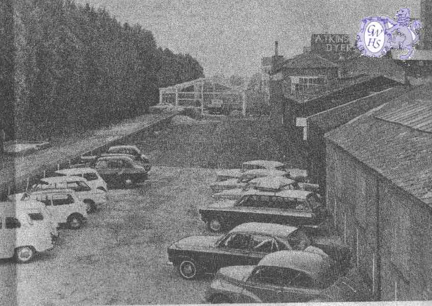 22-454 W A Atkinson of Canal Street building warehouse on old railway tracks South Wigston circa 1966 