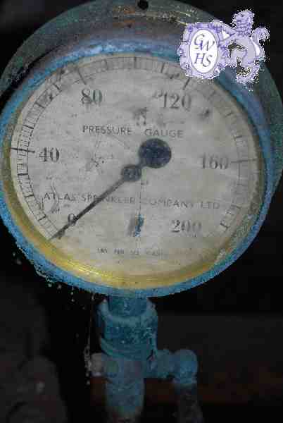 23-856 Pressure Gauge from the Old Shoe Factory on Canal Street South Wigston