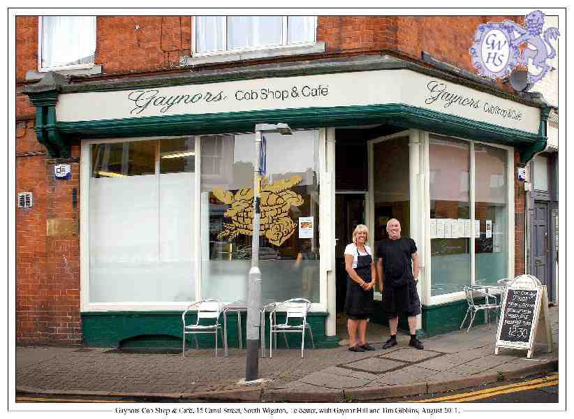 29-191 Gaynors Cafe 15 Canal Street South Wigston 2011