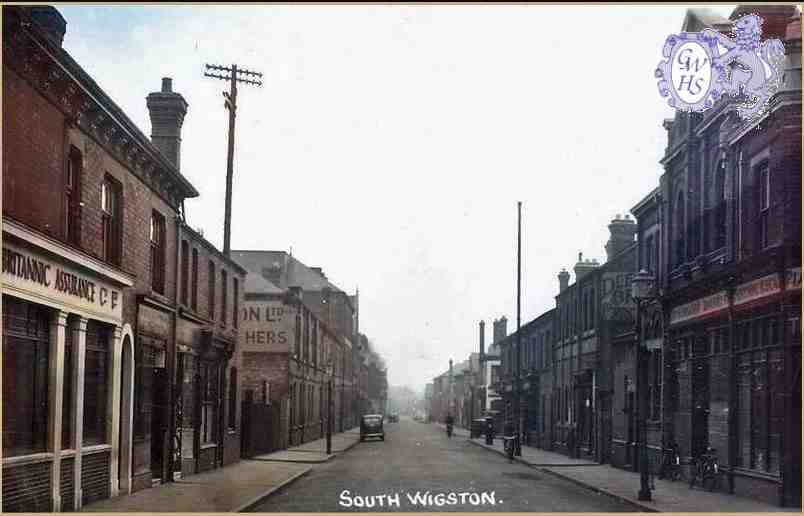 32-331 View down Canal Street South Wgston circa 1950