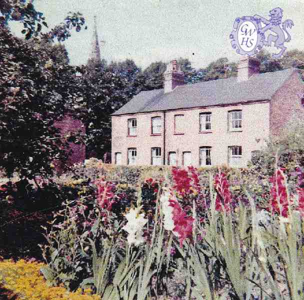 32-437 Cottages in Church Nook Wigston Magna c 1965