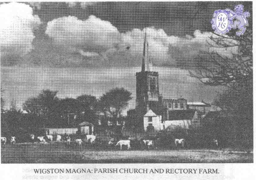 14-005 All Saints Church and rectory farm Wigston Magna