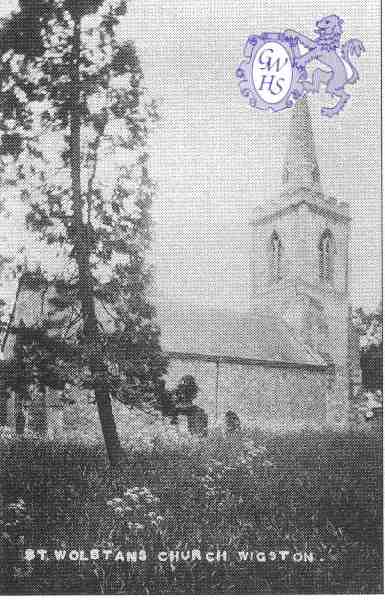 22-104 St Wolstans Church Wigston Magna circa 1920