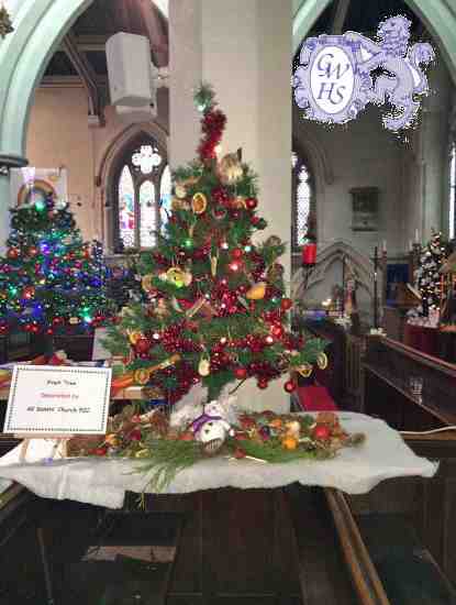 32-144 Christmas tree festival at All Saints Wigston Magna, done this on behalf of the PCC