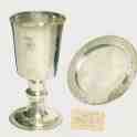5-27 Silver Cup with Cover 1661 All Saints Church Wigston Magna