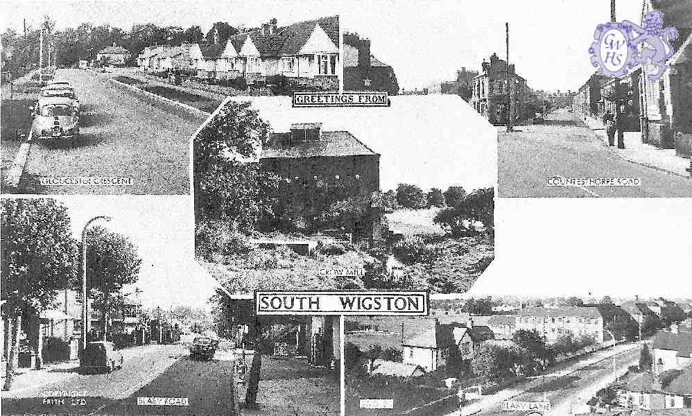 29-146 Post Card showing Crow Mill South Wigston