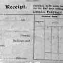 30-910 Receipt for Council Tax for the Guide Hut on Welford Road Wigston Magna
