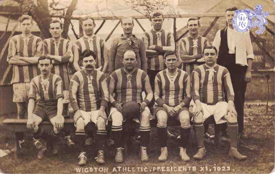 19-019 Wigston Athletic Presidents XI 1923