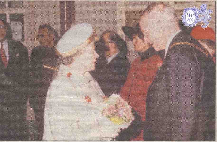 21-029 Leicestershire County Council chairman Duncan Lucas during his ill fated meeting with the Queen Dec 1993