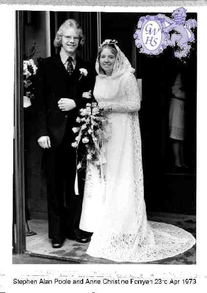 22-384 Wedding of Stephen Alan Poole and Anne Christine Forryan 1973