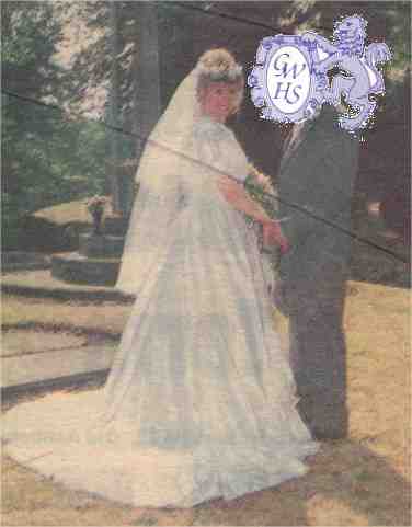 22-566 Wedding of Jayne Garratt to Andrew Allen 1990