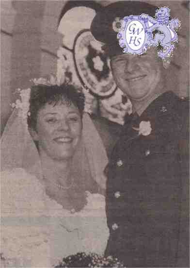 22-567 Wedding of Helen Cannon to Paul Henderson 1990