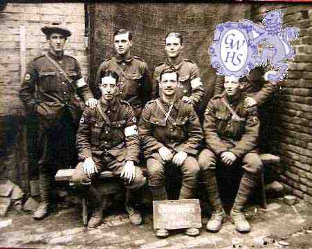 3-28 RAMC Medical Team 1914-18 First left Alfred Gamble