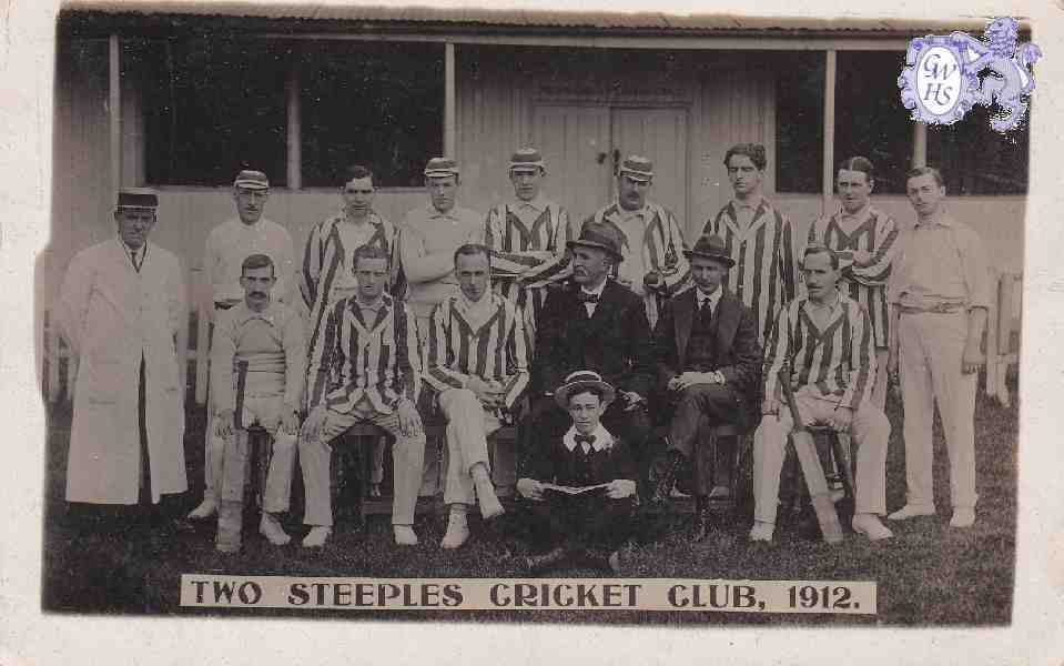 9-120 Two Steeples Cricket Club Wigston Magna 1912
